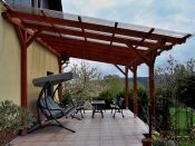 Pergola ke zdi domu