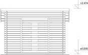Dřevník Standard 300x250