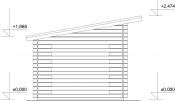 Dřevník Standard 300x250