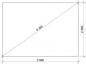 Dřevník Standard 350x250
