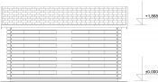 Dřevník Standard 350x250