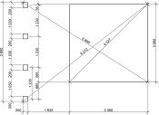Stánek Multi 300x300