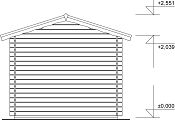 Stánek Standard 250x250