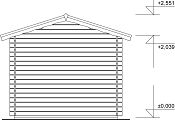 Stánek Standard 250x250