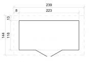 Domek H310 223x118