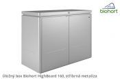 Úložný box HighBoard 160, stříbrná