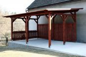 Pergola Klasik 350x470, sklon krokví 10°
