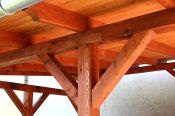 Detail pergoly