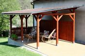 Pergola Klasik 300x470, sklon krokví 10°