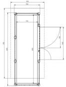 Domek P3311b 327x115