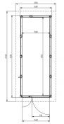 Domek P4417c 433x168