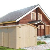 Dřevěná garáž 300x600 kv