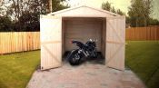 Dřevěná garáž 200x300 KV