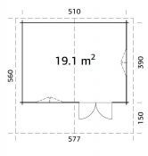 Sally 19.1 m2