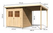 GLUCKSBURG 3 přístavek 190 cm (83231) natur