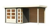 KERKO 3 přístavek 240 cm včetně zadní stěny (9186) terragrau