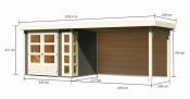 KERKO 3 přístavek 280 cm včetně zadní stěny (9188) terragrau