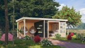 KERKO 6 přístavek 240 cm včetně zadní stěny (38734) terragrau