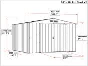 Colossus 10x10 ECO antracit