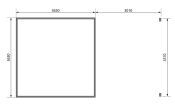 RADEBURG 3 přístavek 330 cm (31487) terragrau