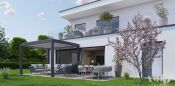 Pergola 300x300, šedá/stříbrná