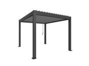 Pergola 300x350, tmavě šedá/stříbrná