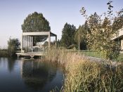 Pergola 400x300, tmavě šedá/stříbrná
