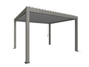 Pergola 400x350, křemen/stříbrná