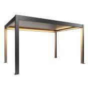 Pergola 450x300, šedá