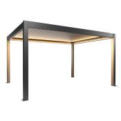 Pergola 450x350, šedá