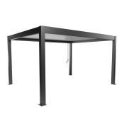 Pergola 450x350, šedá/bílá