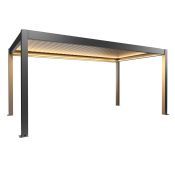 Pergola 550x300, šedá