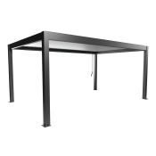 Pergola 550x350, tmavě šedá/stříbrná