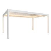 Pergola 550x350, bílá