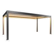 Pergola 600x300, šedá
