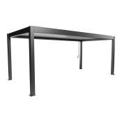 Pergola 600x300, šedá/bílá