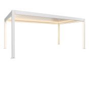 Pergola 600x350, bílá