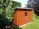 Zahradní domek Robin 300x200 Ekonomik, oplechování střechy, okapové žlaby, svody - pozink