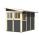 Dřevěný zahradní domek Karibu WANDLITZ 3 (73073) terragrau