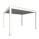 Zahradní hliníková pergola 400x350, bílá/stříbrná metalíza - Biohort