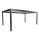 Zahradní hliníková pergola 600x350, tmavě šedá metalíza/bílá - Biohort