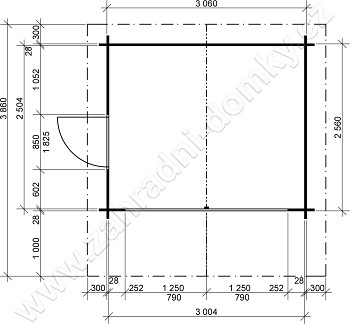 Prodejní stánek Standard 300x250