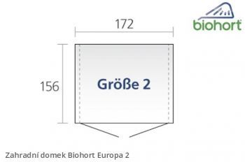 Zahradní domek Europa 2 - Biohort