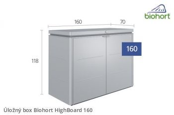 Úložný box HighBoard 160 - Biohort