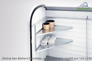 Sada rohových regálů StoreMax - Biohort