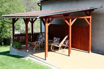 Pergola Klasik 300x470, sklon krokví 10°