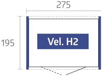 Zahradní domek Highline H2