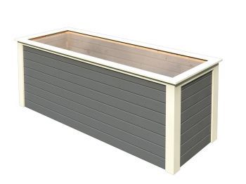 Vyvýšený záhon HOCHBEET 282 (91550) terragrau