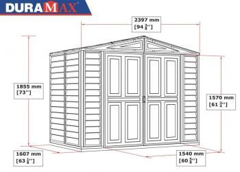 Zahradní domek Duramax DuraMate 8x6