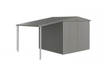 Zahradní domek Europa 4 s přístřeškem